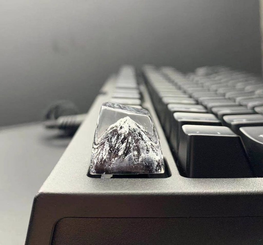 mountain keycap