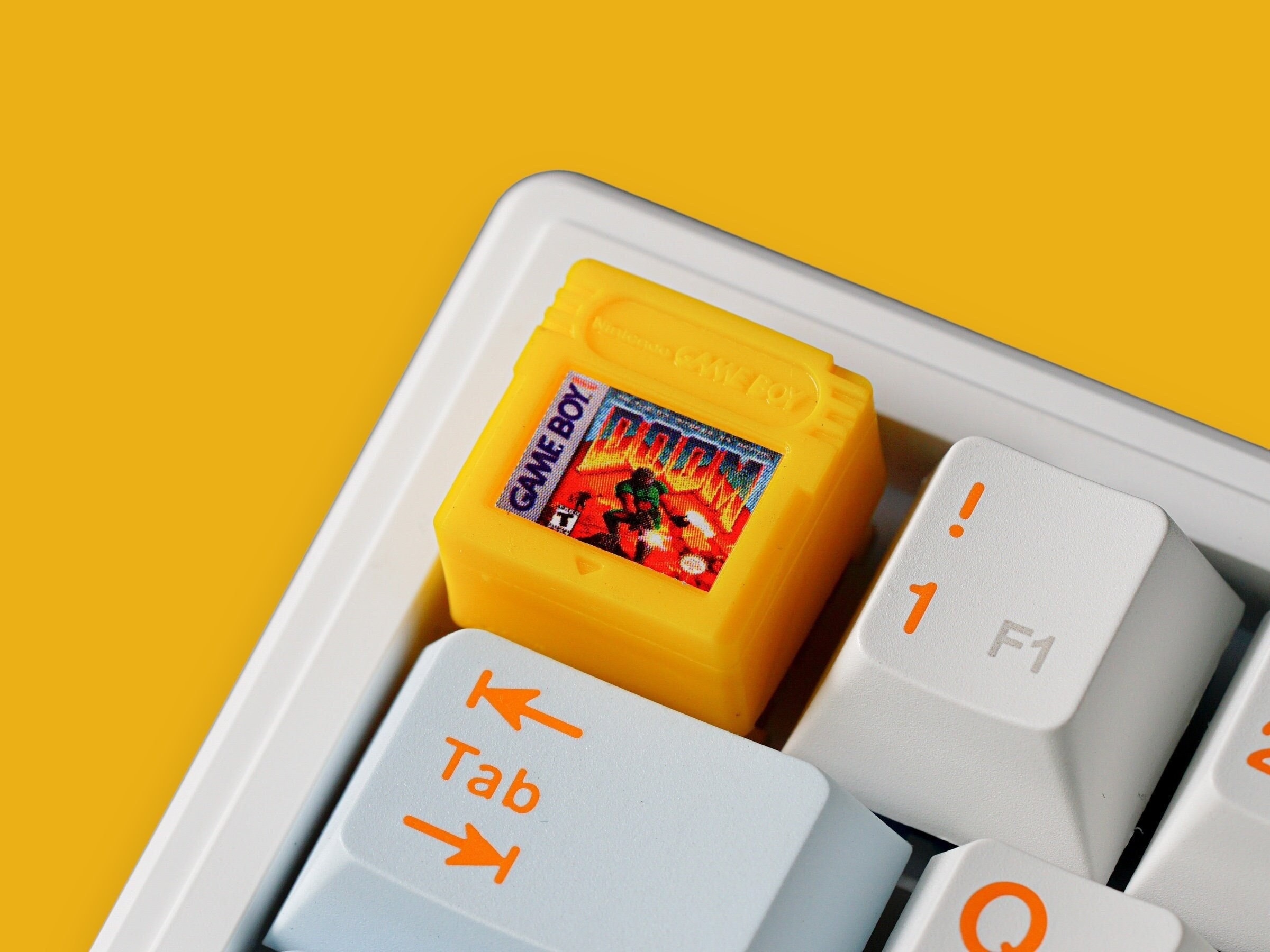 Gameboy Keycap, BOOM Gameboy Keycap, Gaming Keycap, Keycap For Cherry MX Switches Mechanical Keyboard, Gift for Him