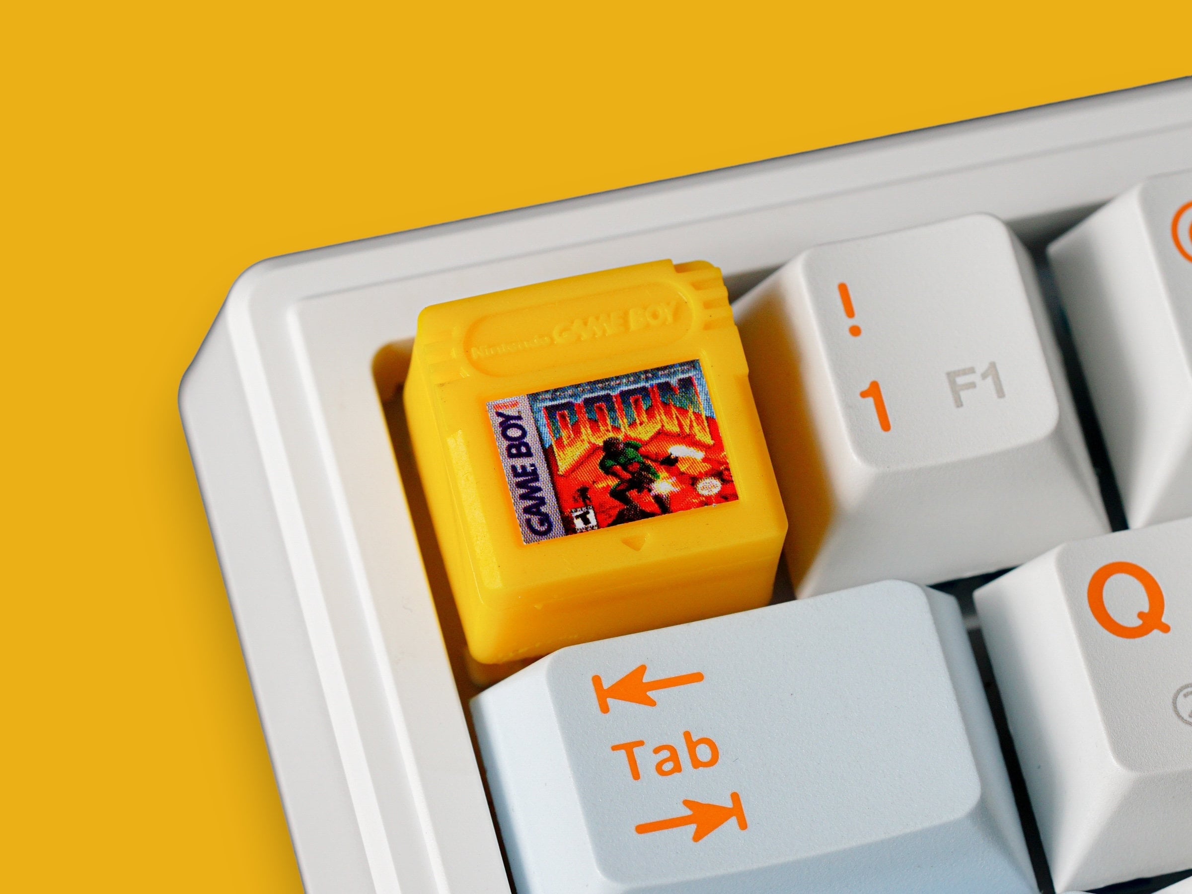 Gameboy Keycap, BOOM Gameboy Keycap, Gaming Keycap, Keycap For Cherry MX Switches Mechanical Keyboard, Gift for Him