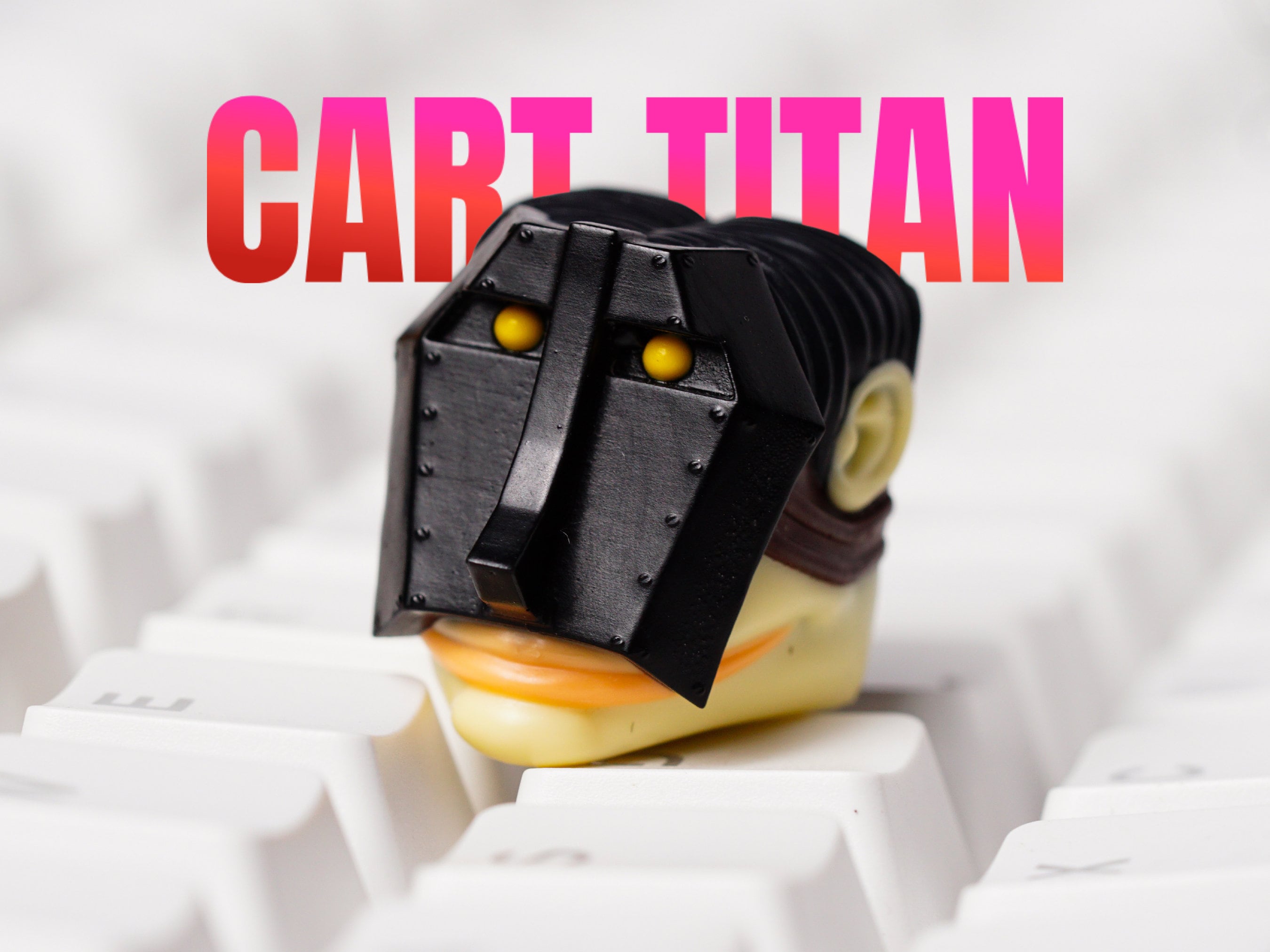 Car.t Ti.tan Keycap, A.O.T Keycap, Anime Keycap, Keycap for MX Cherry Switches Mechanical Keyboard, Handmade Anime Gift